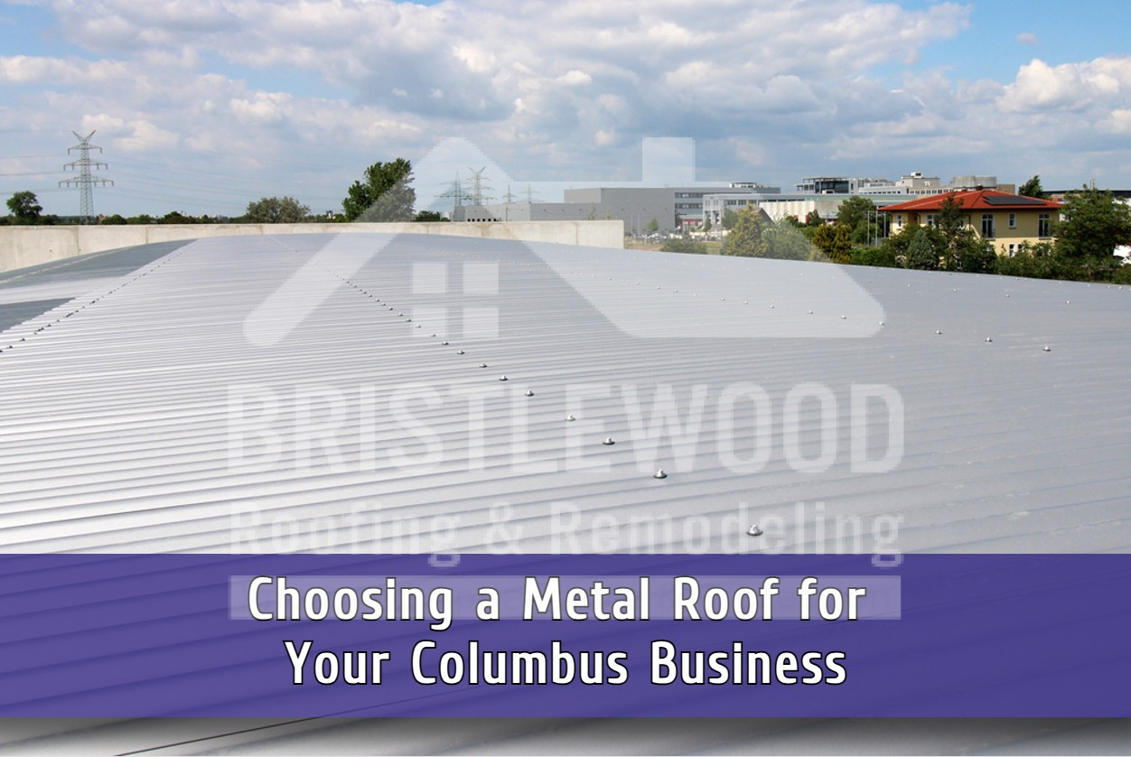 Choosing a Metal Roof for Your Columbus Business: A Complete Guide